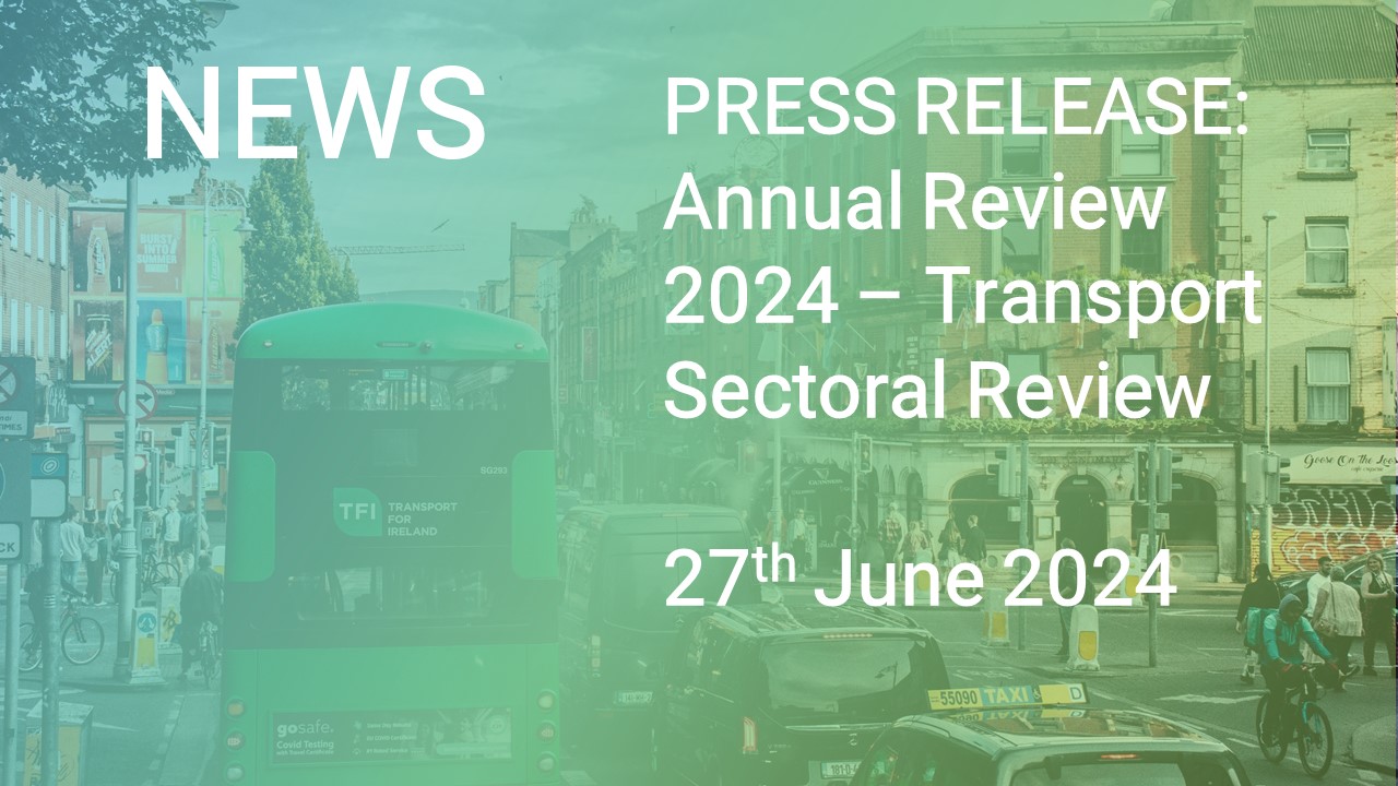 PRESS RELEASE: Annual Review 2024 - Transport
